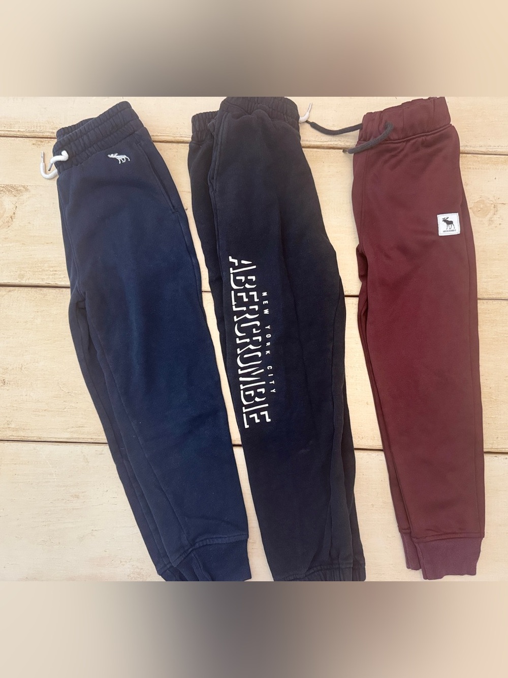 Abercrombie Kids Jogger Bundle - Size 7/8